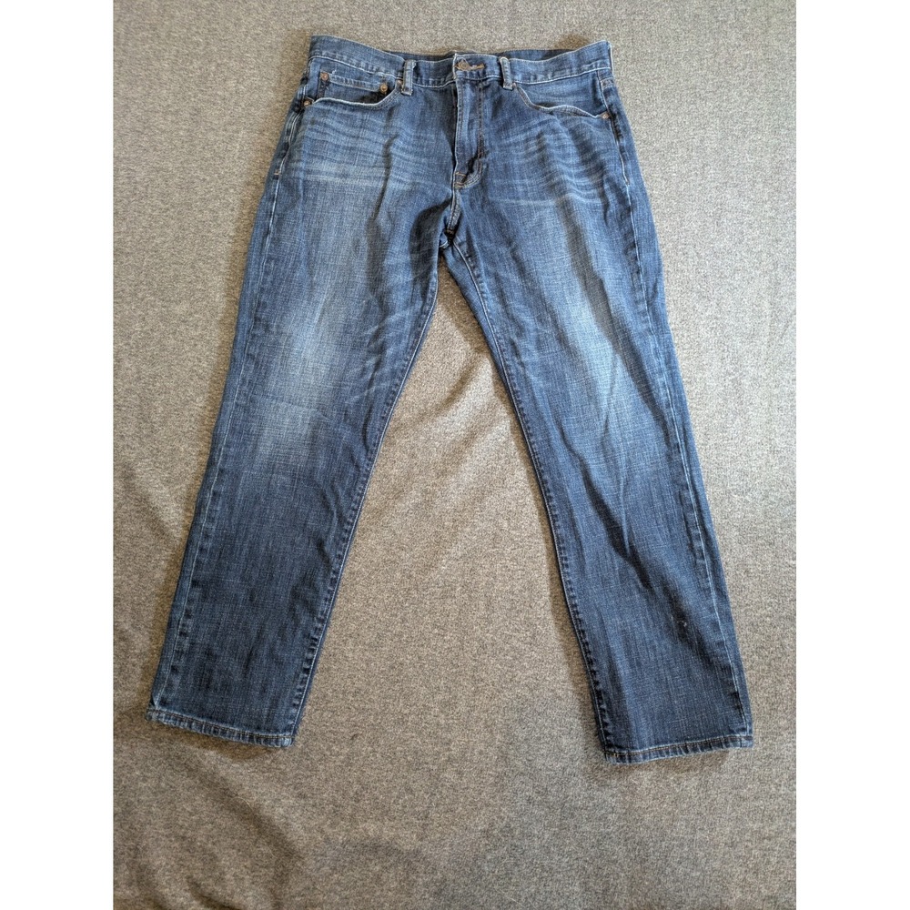 Lucky Brand Mens 121 Slim Fit Stretch Blue Jeans size 34x30 Soft Denim Pants